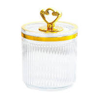 Plastic Candy Jars with Lids Crystal Candy Dish Decorative Jars Candy Bowl  Colored Candy Jar Apothecary Jars Candy Containers for Candy Buffet Party  ...