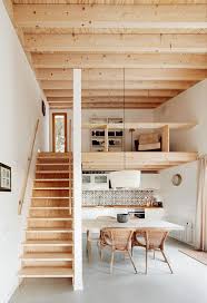 Tons Neutres Materiaux Naturels Ans La Veine Je Reve D Une Maison De Campagne Ciment Et Bois De Chanti Tiny House Design Tiny House Interior Tiny House Living