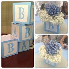 Diy Baby Block Centerpieces Diy Baby Shower Centerpieces Baby Shower Centerpieces Baby Shower Diy