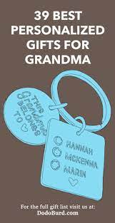 Here are 60 of the best grandma gift ideas that she's guaranteed to love, from personalized gifts for grandma to good gifts for grandma and christmas gifts for grandma. 39 Best Personalized Gifts For Grandma Customized Just For Her Dodo Burd
