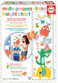 Growth Chart Puzzle Lemon Ribbon Educa Borras