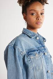 Wrangler Regular Fit Normal Kesim Mavi Esnek Crop Jean Kot Ceket