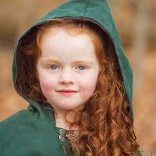 Her Red Hair Rosy Cheeks And Green Hood Say It All Designer Kids Fashion People With Red Hair Redheads Freckles Girls With Red Hair