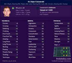 Game data data update profile tfm cut outs. Dejan Kulusevski Vs Marques Compare Now Fm 2019 Profiles