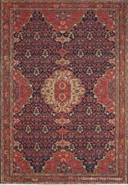 Persian Arak Fereghan Rug 6ft 10in X 9ft 9in Circa 1875 Claremont Gallery Rugs Rugs On Carpet Asian Rugs