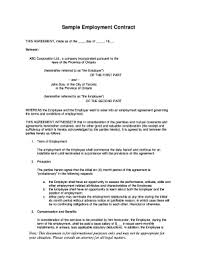 Sample Nanny Contract Forms and Templates - Fillable & Printable ...