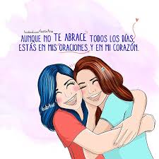 ilustrana - #abrazo #ilustrana #amigas #hermanas... | Facebook