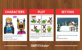 Teaching Story Elements Free Literacy Posters Simply Kinder In 2020 Story Elements Kindergarten Teacher Favorite Things Kindergarten Posters