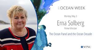 Prime minister erna solberg laid down the foundation stone for the northern lights ccs facility on the western coast of norway. Ntnu Oceans We Are Honored To Open Ocean Week 2021 With A Presentation From The Prime Minister Erna Solberg As A Co Chair Of The High Level Panel For A Sustainable Ocean