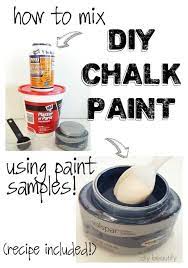 Diy Chalk Paint Using Samples