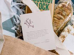 Make sure to include an agenda for the weekend (with simple directions) and a list of things to do around town. How To Write A Wedding Welcome Letter