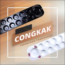 Adalah papan congkak dan buah congkak. Permainan Traditional Melayu Games Congkak Shopee Malaysia