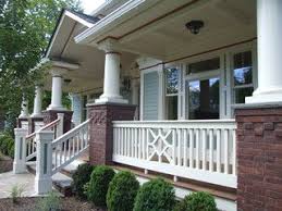 Plus, they come in numerous styles or designs. Exterior Porch Railing And Trim Traditional Porch Newark By Gem Builders Carpentry Llc Porch Railing Designs Traditional Porch House With Porch