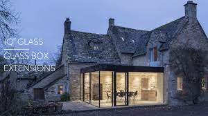 The 1970's house is tucked away in a village setting that is hard to find. Glass Box Extensions By Iq Glass Youtube