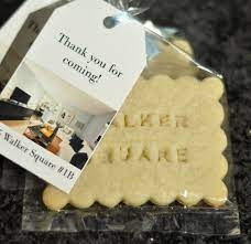 Every person who walks through the door or watches the live stream of an open house is a potential new client, and you should treat it like an audition for their future business. Thank You Cookies For An Open House Open House Real Estate Open House Real Estate Gifts