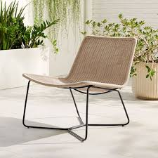 Outdoor Slope Lounge Chair West Elm In 2020 Lounge Chair Outdoor Lounge Chair Modern Outdoor Chairs