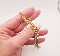 Chunky Gold Chain Necklace 18K Plated Tarnish Free Waterproof