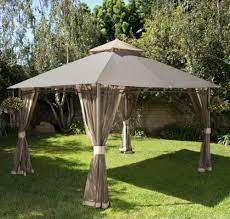 Purchase your gazebo kit or have us deliver and install right in your own backyard. Backyard Creations 13 X 10 Roof Style Gazebo At Menards