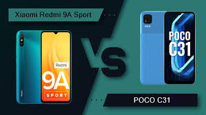 Xiaomi Redmi 9A Sport Vs POCO C31 ...
