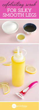 Try this in the am while you're having. Diy Leg Scrub Diy Leg Scrub Silky Smooth Legs Diy Legs