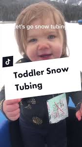 Snow Tubing with Baby