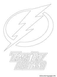 United, montreal impact, new england revolution, new york city fc, new york red bulls, orlando city sc, philadelphia union, toronto fc. Tampa Bay Lightning Logo Nhl Hockey Sport Coloring Pages Printable