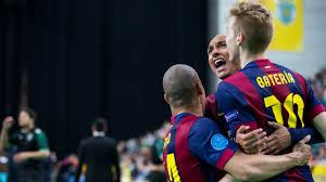 Apoio impressionante dos adeptos do sporting á nossa equipa de futsal em mais uma vitória! Sporting Clube Portugal Fc Barcelona Into The Final Of The Uefa Futsal Cup 3 5