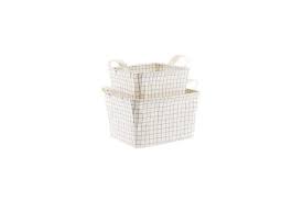These shelves are made from durable steel, allowing you to store cans and jars without worrying about stability. 8 Favorites Structured Canvas And Cloth Storage Bins For Everything