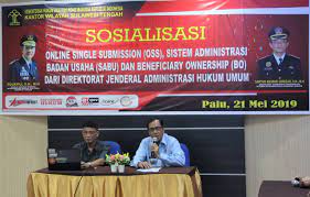 Looking for ahu online login? Sosialisasi Sistem Layanan Terpadu Oss Sabu Dan Bo Dari Ditjen Ahu Bagi Notaris Di Sulawesi Tengah