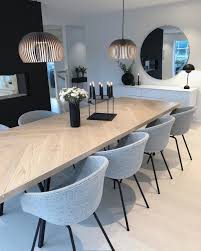 Salle A Manger Contemporain Minimaliste Blanc Noir Gris Bois Metal Parquet Te Salle A Manger Minimaliste Salle A Manger Contemporaine Decoration Salle A Manger