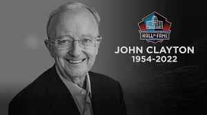 John Clayton will be remembered in so many ways, from how he looked after  his wife Pat, to the mark he made in reporting, to the standard he set. He  dedicated his