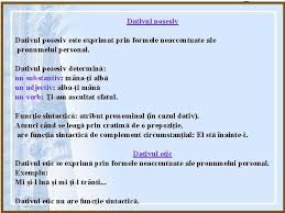 (l.rebreanu,rascoala) b) in tara orbilor cel cu un ochi este imparat.(proverb) c). Definiie Clasificri Opoziii Categoriale Formele Atone Funciile Sintactice