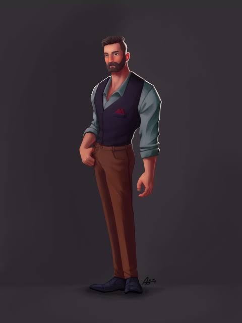 Simple character design, Me, Digital art, 2020 : r/Art