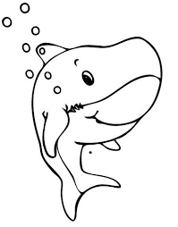 Saw shark (2 pages) 5. Coloring Sheet Baby Shark Printables