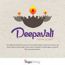 Wishing All Our Hindu Friends A Happy Deepavali Festival Lights Light Display Light Colors