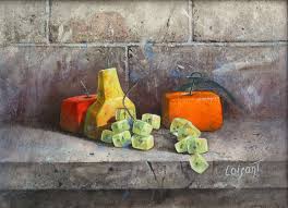 Nature Morte Cubique Facile A Ranger Huile 32 X 24 Cm Peinture Pastel Nature Morte Cartes Gratuites