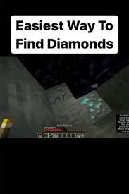 Easiest Way To Find Minecraft Diamonds Easy Minecraft Video Tips In 2020 Minecraft Blueprints Amazing Minecraft Minecraft Designs
