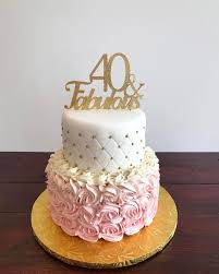 Party decorations, food, drink and favors to help you celebrate 30 years! Elegant 40th Birthday Cakes For Women Novocom Top