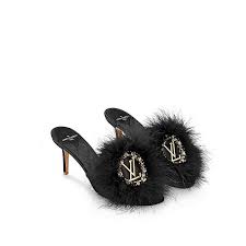 Black And White Louis Vuitton Shoes 1230 White Pink Black 2019 Collections Lv Marilyn Mule Louis Vuitton Louis Vuitton Shoes Louis Vuitton Louis