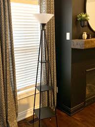 Add a light bulb ($1.00). Our Uncluttered House Quick Easy Diy Tripod Floor Lamp