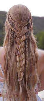 This is kid girl hairstyle for long hair and all face shapes. 17 Adorable Heart Hairstyles Cute Hairstyles For Kids You Will Love With Hairstyle Prom Hairstyles For Long Hair Long Hair Styles Hair Styles