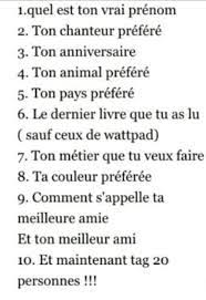 Tags Partie 1 Wattpad