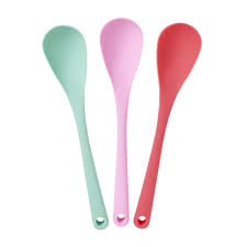 Learn more about our range of kitchen utensils Coloured Silicone Cooking Spoon Rice Dk Vibrant Home