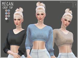 Downloads » clothing » female (822 found). Pickering Woda Solidarnosc Sims 4 Cc Crop Top Powyzej Pasek Przenikac