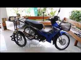 ช ดล อก นล ม ล อซ ลวด พร อมตะกร าท าย elderly mobility honda wave 110i side wheel kit youtube