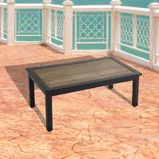 Is there a red and blue coffee table? Red Barrel Studio Arbour Metal Coffee Table Reviews Wayfair