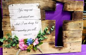 New heart english bible matthew 6:25 therefore i tell you, do not worry about your life, what you will eat or drink; 3 18 Cross Cut Out W Choice Of Bible Verse Faux Flowers 17 X24 Welcome