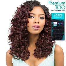 The outre purple pack brazilian bundle is a 3 bundle pack of hair with 2x5 closures also. Sensationnel Premium Too Multi Human Hair Blend Weave Loose Deep 14 16 18
