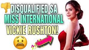 Rushton eventually gained more exposure in the public eye when she became a housemate in pinoy big. Vickie Rushton Di Na Pasok Para Sa Miss International Crown Youtube