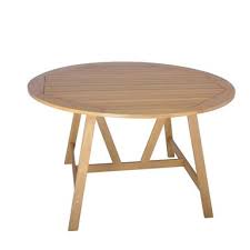 Find Mimosa 130cm Honolulu Round Timber Dining Table At Bunnings Warehouse Visit Your Local Store For T Timber Dining Table Dining Table Dining Chair Cushions